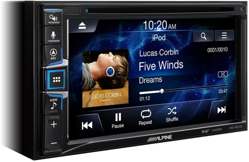 Alpine INE-W611D 6,5-Zoll-Touchscreen, integrierte Navigation, DAB +, HDMI, CD /