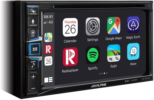 Alpine INE-W611D 6,5-Zoll-Touchscreen, integrierte Navigation, DAB +, HDMI, CD /