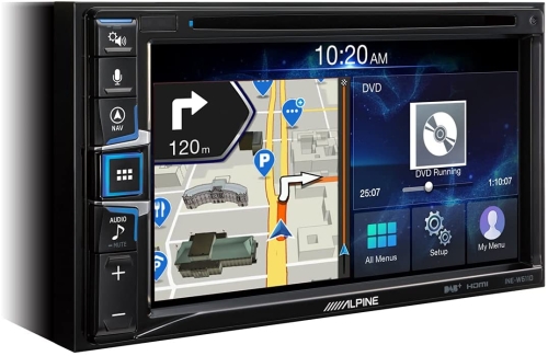 Alpine INE-W611D 6,5-Zoll-Touchscreen, integrierte Navigation, DAB +, HDMI, CD /