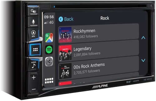 Alpine INE-W611D 6,5-Zoll-Touchscreen, integrierte Navigation, DAB +, HDMI, CD /