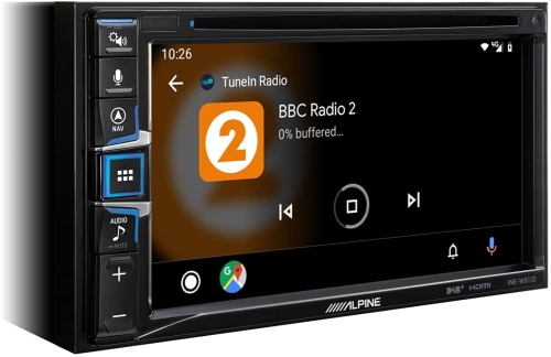 Alpine INE-W611D 6,5-Zoll-Touchscreen, integrierte Navigation, DAB +, HDMI, CD /