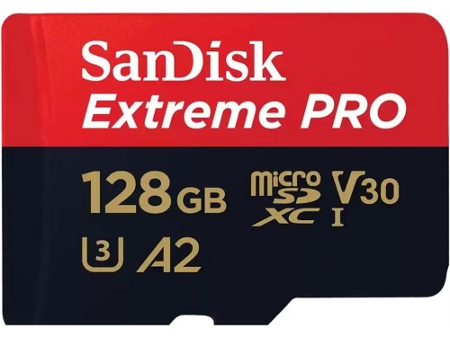 SanDisk microSDXC-Karte Extreme UHS-I A2 128 GB