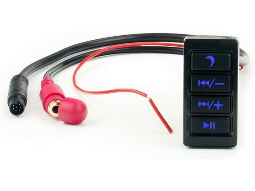 DABTR9 Marine Bluetooth Empfänger mit 4-Tasten-Bedienung wasserdicht