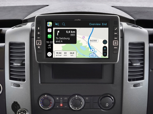 Alpine X903D-S906 Navigation für Mercedes Sprinter (W906) ab 2013