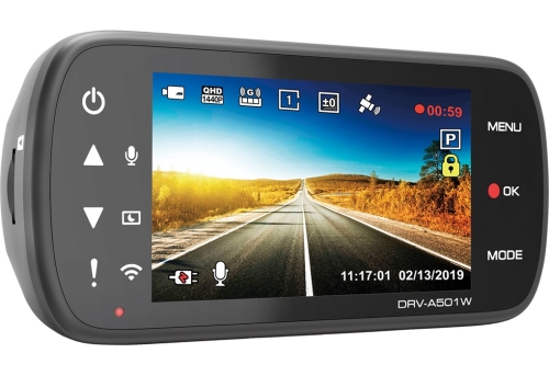 Kenwood DRV-A501W Full-HD, WLAN und Parkplatzmodus