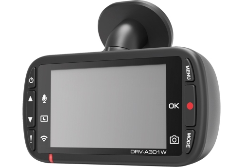 KENWOOD DRV-A301W Dashcam Full-HD-Dashcam mit G-Sensor, GPS - WiFi