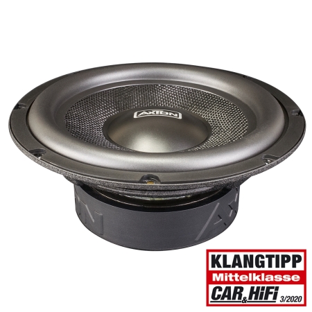 AXTON ATW20 Subwoofer 20 cm 2 x 2 Ohm 75 W RMS