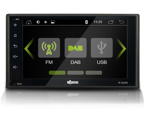 Radical R-D210 2-Din DAB+ für Audi A3