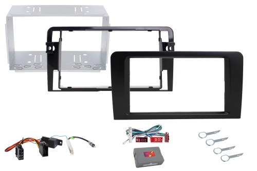 Radical R-D211 2-DIN DAB+ mit Montageset für Audi A3 Vollaktiv