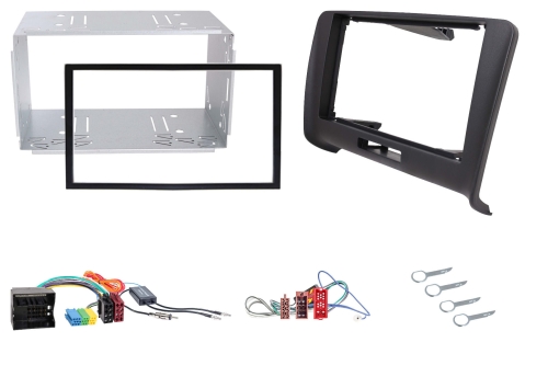 Radical R-D211 2-DIN DAB+ mit Montageset für Audi TT Teilaktiv