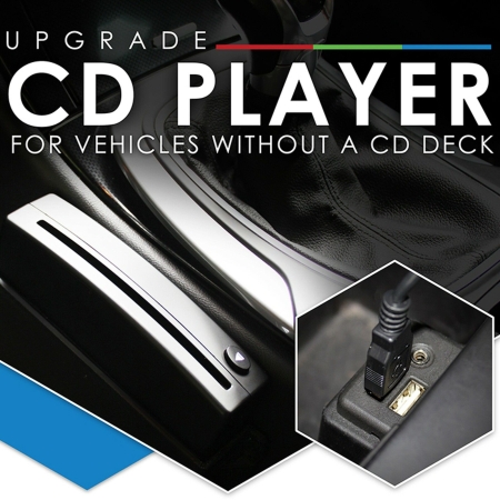 Externer CD-Player für Autoradios mit USB-Anschluss