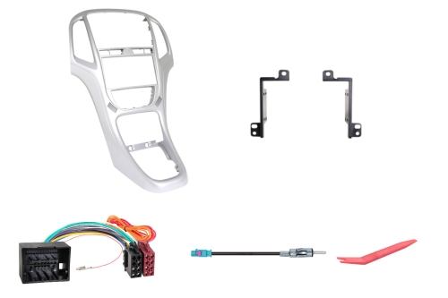 Radical R-D211 2-DIN DAB+ mit Montageset für R-D211 und Opel