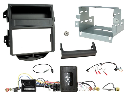 Porsche Macan 2-DIN Kit,2014-2016 o. Soundsystem, Infodapter