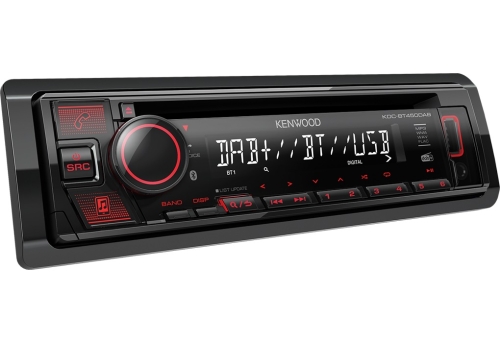 Kenwood KDC-BT450DAB mit Bluetooth und DAB+ Digitalradio