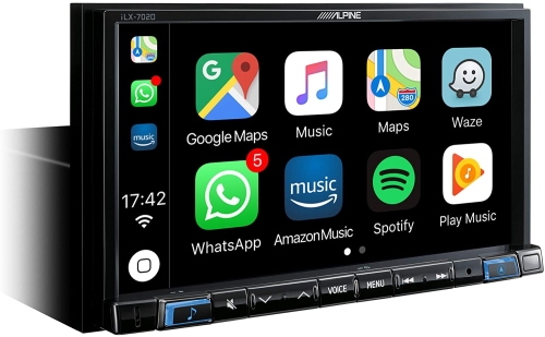 Alpine INE-W720D Navigationssystem mit DAB+ Apple CarPlay und Android Auto