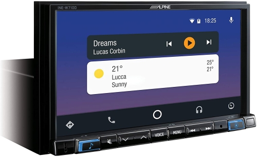 Alpine INE-W720D Navigationssystem mit DAB+ Apple CarPlay und Android Auto