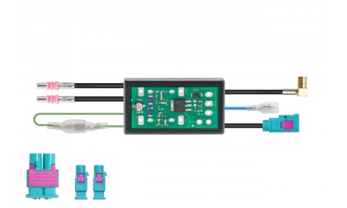 DAB+ Verstärker, Diversity- und Signalsplitter - Paket Fakra