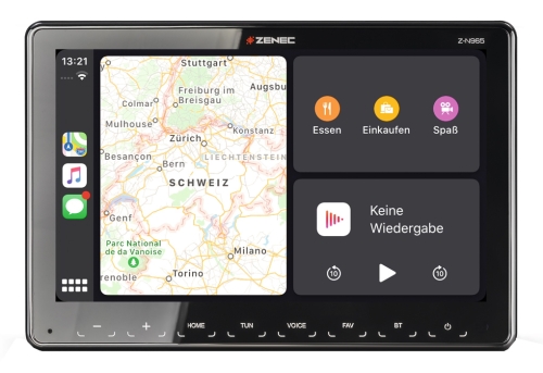 ZENEC Z-N965 mit 9 Zoll Display DAB+, DSP, Android Auto, Apple Carplay