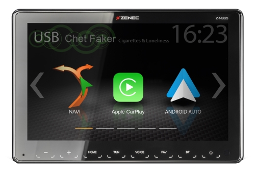 ZENEC Z-N965 mit 9 Zoll Display DAB+, DSP, Android Auto, Apple Carplay