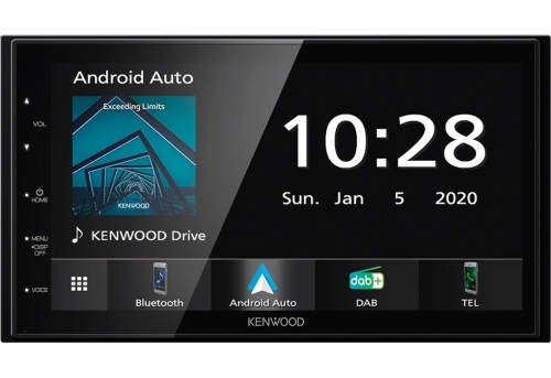 Kenwood DMX-5020DABS Moniceiver Apple CarPlay -  Android Auto