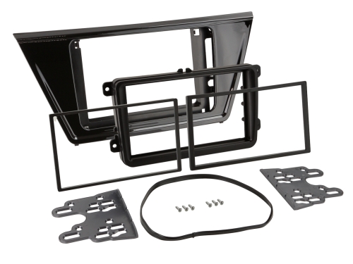 2-DIN Radioblende VW Touran 2015 > 2021 Klavierlack schwarz