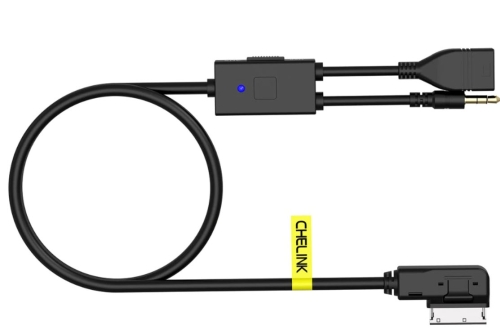 AUX Audio Kabel MDI AMI MMI Interface USB Jack 3,5mm männlichen kabel für Audi A