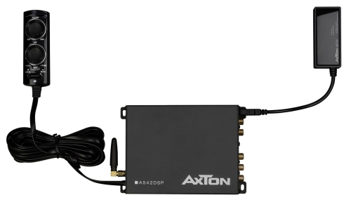 AXTON A542DSP DSP-App Verstärker 4 x 52 Watt Hi-Res fähig