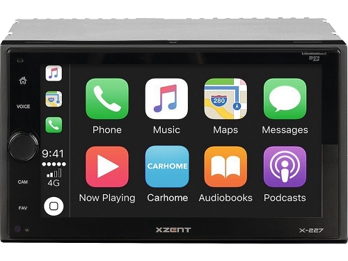 XZENT X-227 2-Din DAB+ mit Carplay Bluetooth und USB