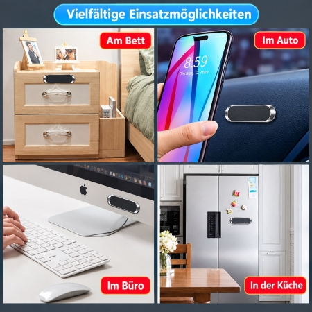 Universal Magnet Halter für Handy Schwarz version 2