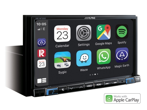 Alpine INE-W720DC - Navigationssystem mit DAB+ und Camper Software