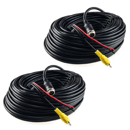 Dual Rückfahrkamera 90° / 150° für Transporter schwarz 15m Kabel