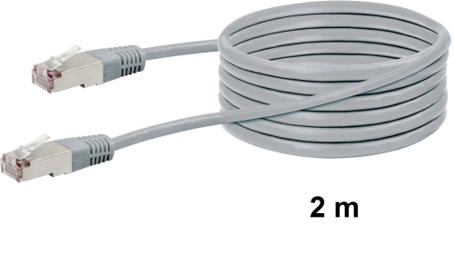Netzwerk-Kabel CAT-5 Patchkabel 2m (Twisted Pair)