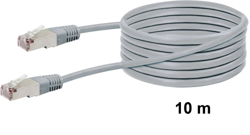 Netzwerk-Kabel CAT-5 Patchkabel 10 m (Twisted Pair)