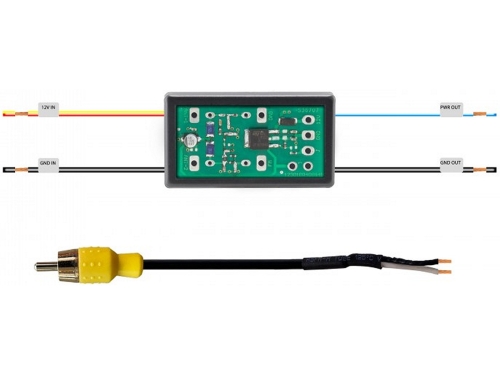 DC - DC Spannungsregler 4-stufig Eingangsspannung 9,5V - 25V