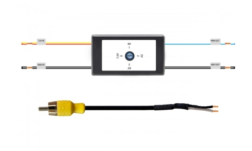 DC - DC Spannungsregler 4-stufig Eingangsspannung 9,5V - 25V