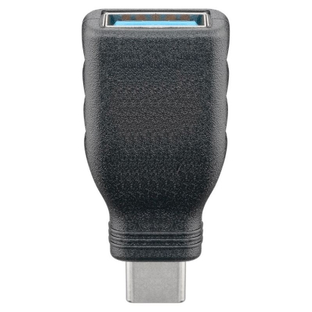 USB 3.0 Typ C Buchse zu USB 3.1 C Stecker - OTG Highspeed - Farbe: Silberfarben