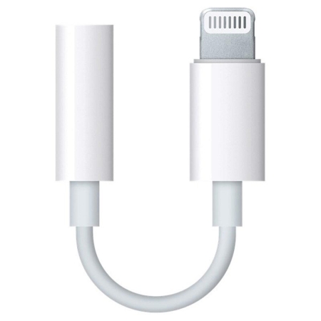 Apple MMX62 Adapter Lightning Stecker auf 3,5 mm Klinkenbuchser