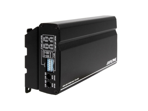 Alpine KTA-450 4-Kanal Verstärker (Head Unit Power Pack), 50 WRMS @ 4 Ohm