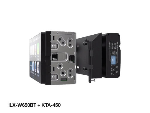 Alpine KTA-450 4-Kanal Verstärker (Head Unit Power Pack), 50 WRMS @ 4 Ohm