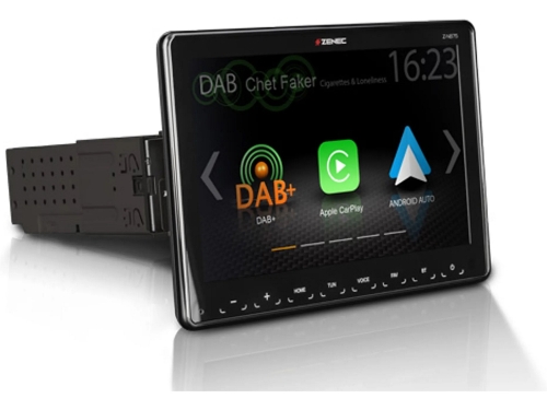 ZENEC Z-N875 1-DIN Moniceiver Android Auto Apple CarPlay DAB+