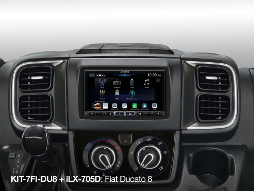 Alpine ILX-705D Wireless Apple CarPlay und Android Auto