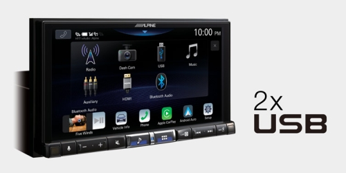 Alpine ILX-705D Wireless Apple CarPlay und Android Auto