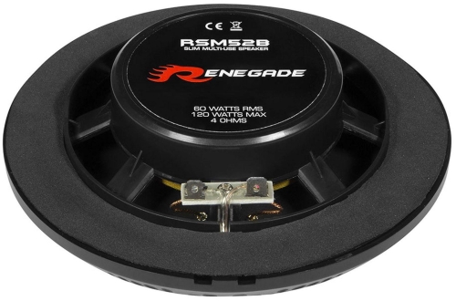 Renegade RSM-52B - 13 cm 2-Wege-Lautsprecher mit 120 Watt (RMS: 60 Watt)