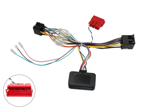 Can-Bus Adapter für Porsche Cayenne 2002 bis 2010 mit Mini ISO