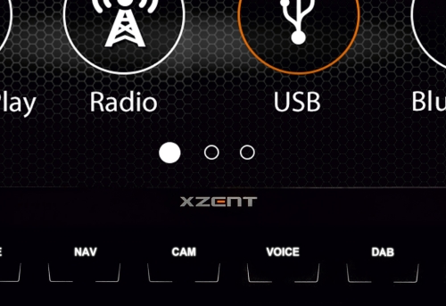 XZENT X-F275 Infotainer und Naviceiver für Fiat Ducato