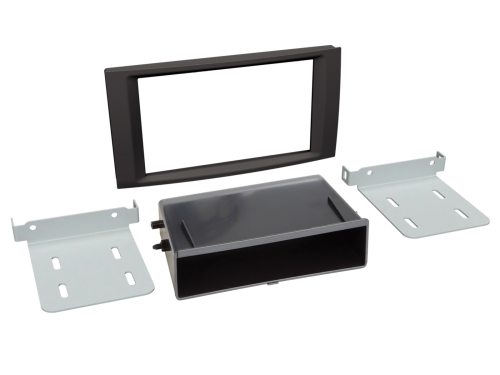 2-DIN Radioblende mit Fach VW T5/Touareg