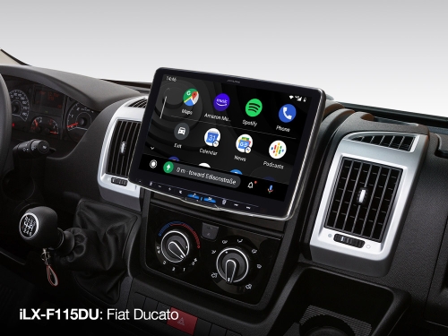 Alpine ILX-F115DU Fiat Ducato Autoradio Alpine Hallo 11