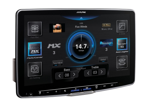 Alpine ILX-F115DU Fiat Ducato Autoradio Alpine Hallo 11