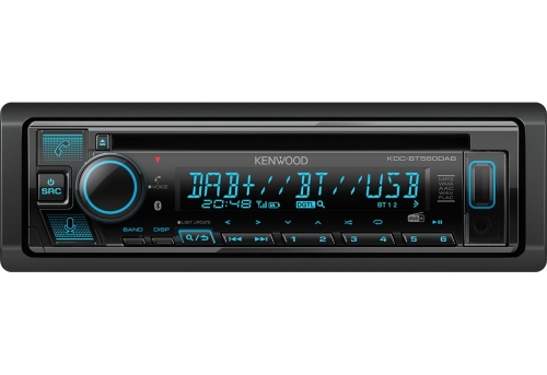 Kenwood KDC-BT560DAB Digital Media Receiver with Bluetooth & Digital Radio DAB+