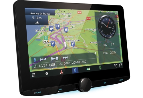 Kenwood DNR-992RVS DAB+ Autoradio mit Navigation und Apple CarPlay